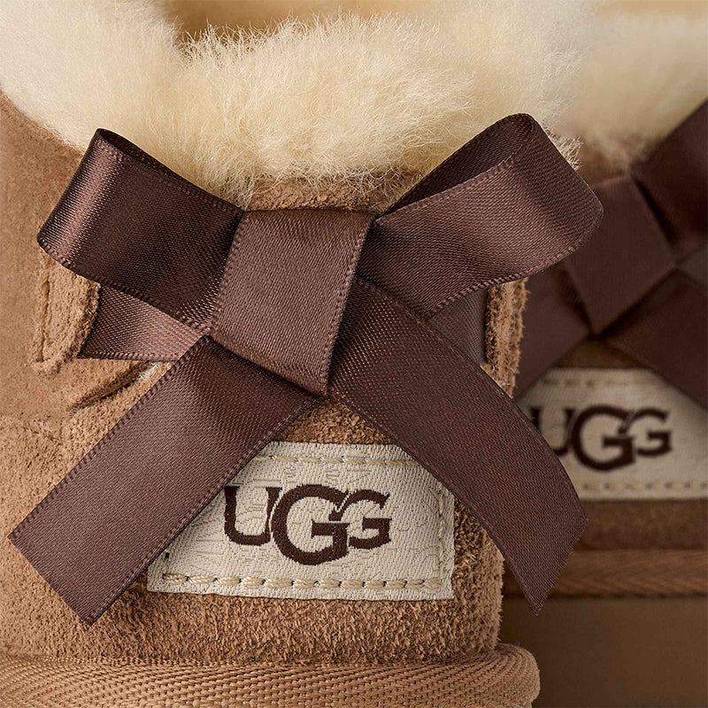 Kid's Grade School Ultra Mini Bailey Bow Chestnut