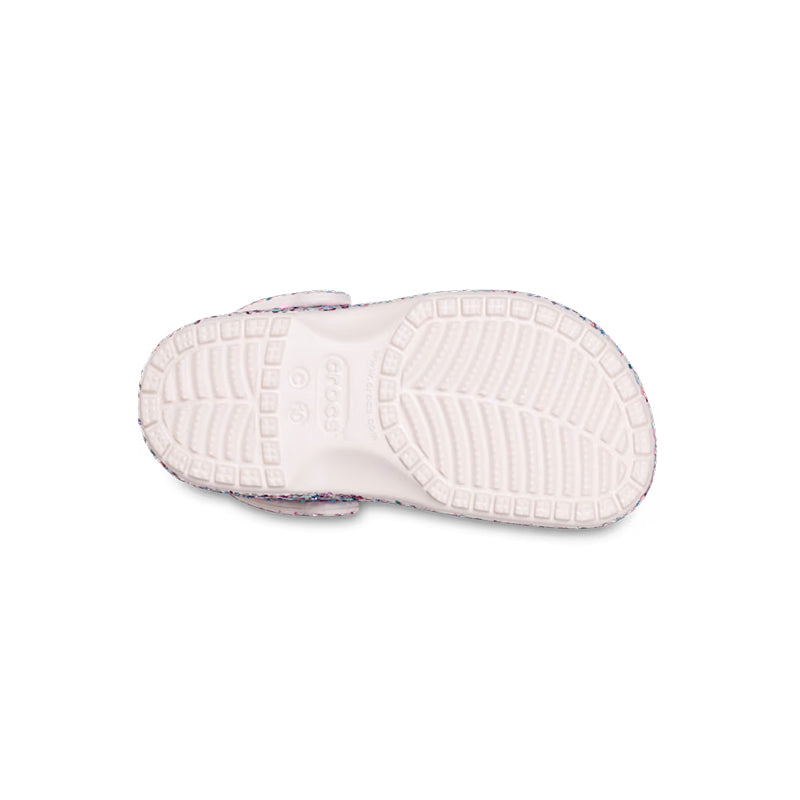 Kid's Toddler Classic Dazzle Glitter Clog Cocoa Creme