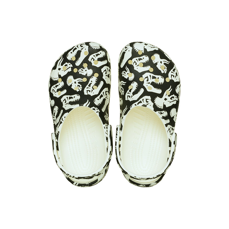 Kid's Toddler Classic Print Clog Glow Dino