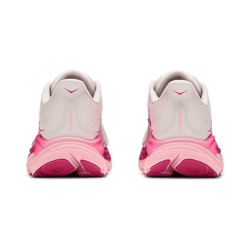 Women's Clifton 11 (WIDE) Rose Cream/Dewy Pink