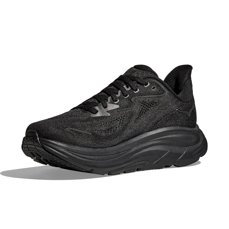 Men's Clifton 10 (X-WIDE) Black/Black – Tradehome Shoes