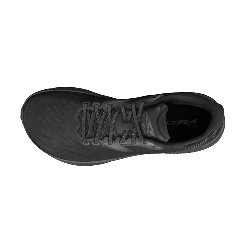 Men's Altra Experience Flow - Black - Black - Top-Down View - Available at Tradehome Shoes