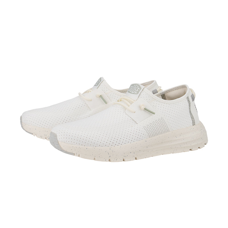 Men's Sirocco Perf Mesh White/White – Tradehome Shoes