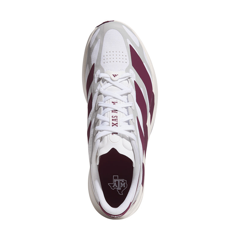 Men's Adizero EVO SL Texas A&M White/Team Maroon