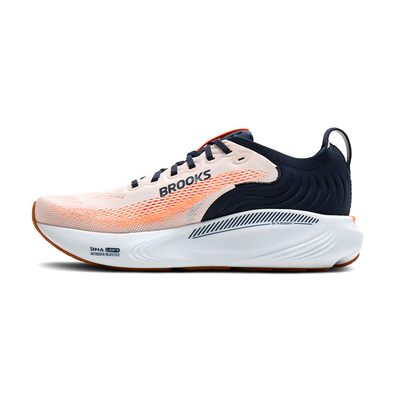 Men's Adrenaline GTS 25 White/Spellbound/Orange – Tradehome Shoes