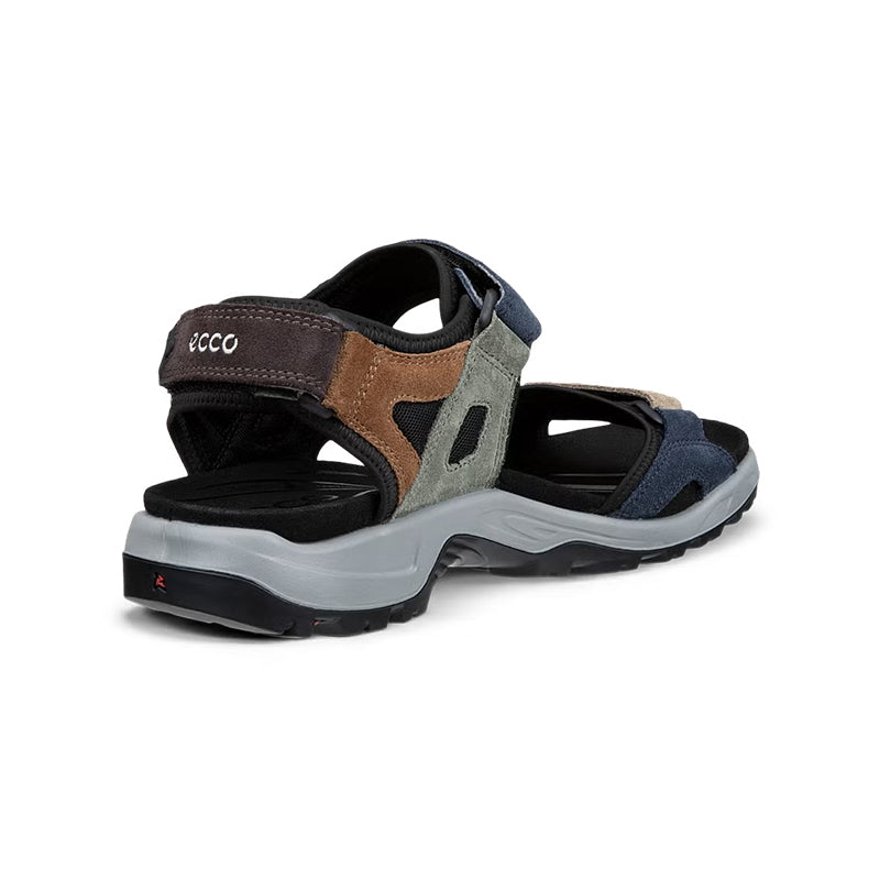 Shop Men's Yucatan Sandal Multicolor Suede | Men's Sandals by Ecco