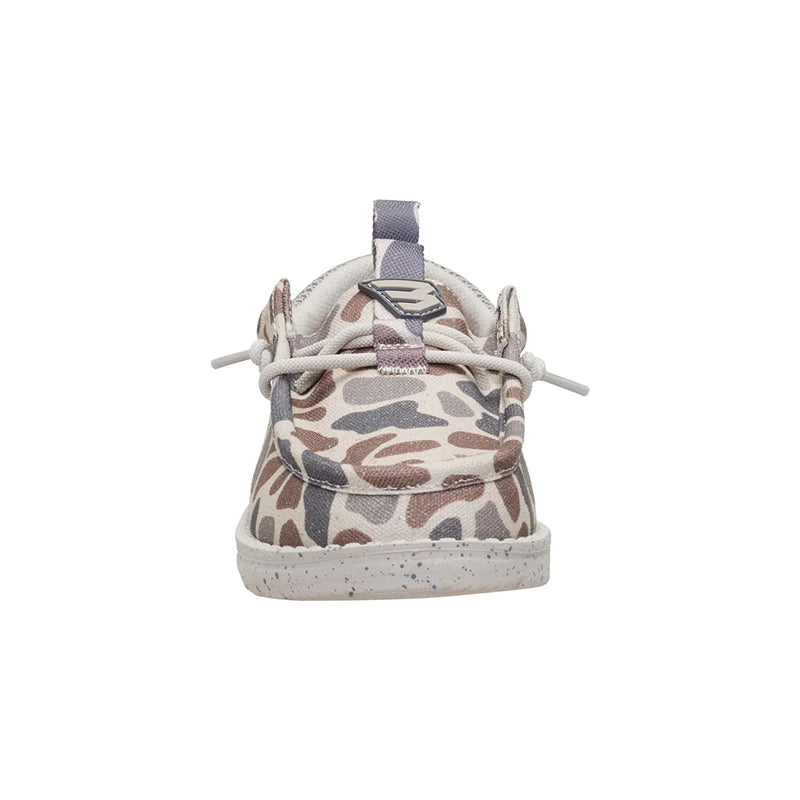 Kid's Grade School Wally Funk Burlebo Taupe/Camo