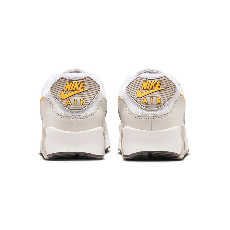 Men's Air Max 90 White/Laser Orange