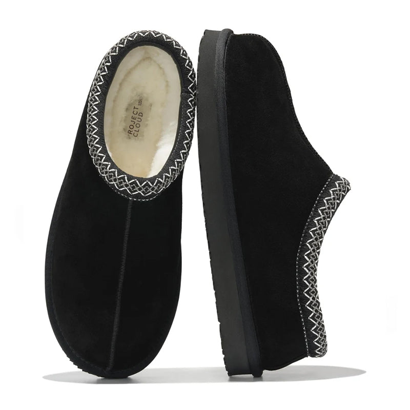 Men's Comfort Cloud Black Suede