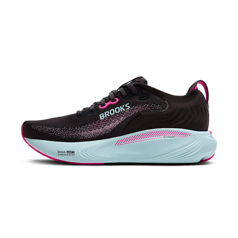 Women's Adrenaline GTS 25 Black/Cyber Pink/Iced Aqua