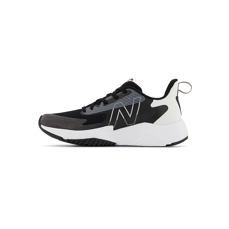 Kid's Grade School Rave Run V2 Black/White