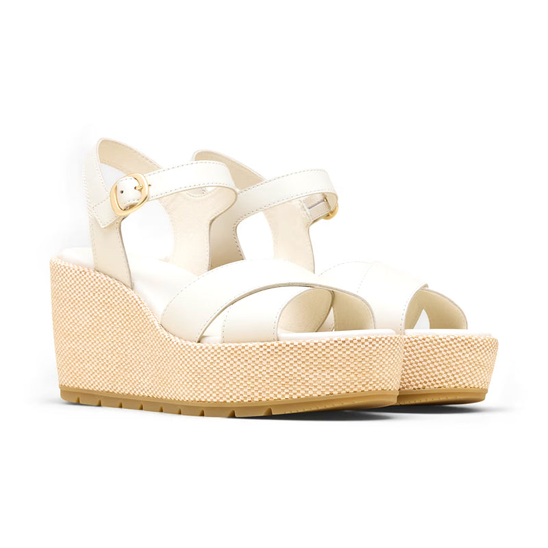 Women's Sunpeak Wedge Ankle Strap Chalk/Gum