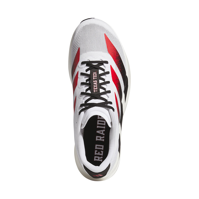 Men's Adizero EVO SL Texas Tech White/Black/Scarlet – Tradehome Shoes