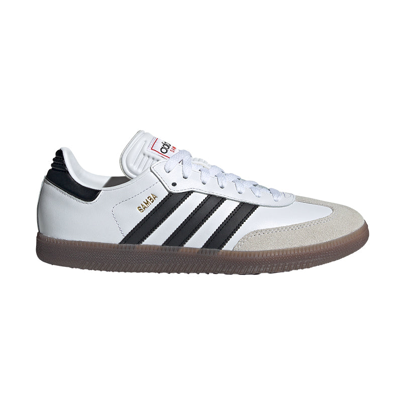 adidas Samba Indoor Shoes, White/Black/Red / 10.5 adidas Samba Indoor Shoes, White/Black/Red / 10.5