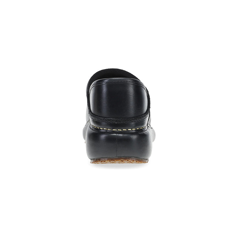 Women's Platform Pro Clog Black Burnished Nubuck