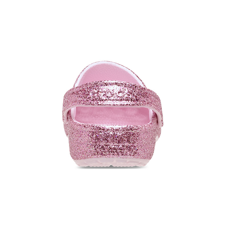 Kid's Toddler Classic Chunky Glitter Clog Pink Milk
