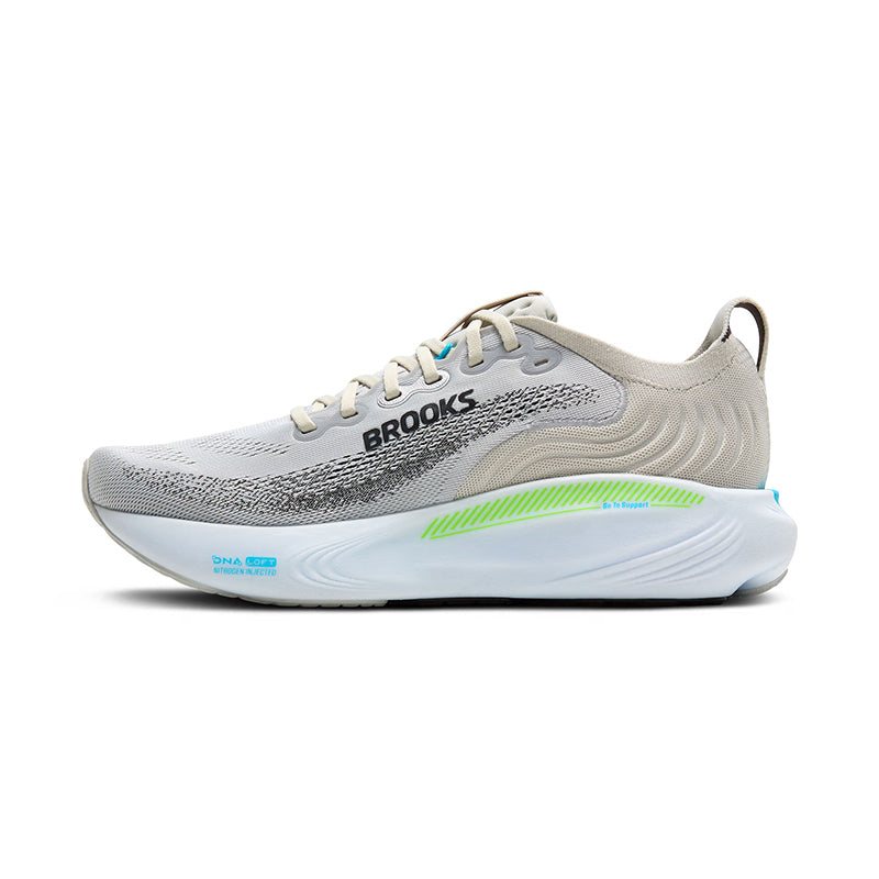 Shop Men's Adrenaline GTS 25 Oyster/Green Gecko | Men's