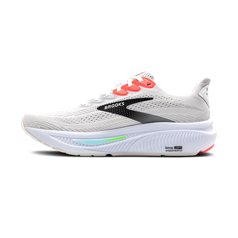 Men's Ghost 17 White/Pink Clay/Gecko