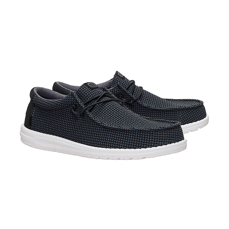 Men's Wally Mesh Black/White
