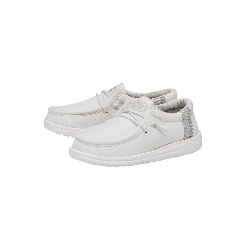 Kid's Preschool Wally Youth Break Stitch White