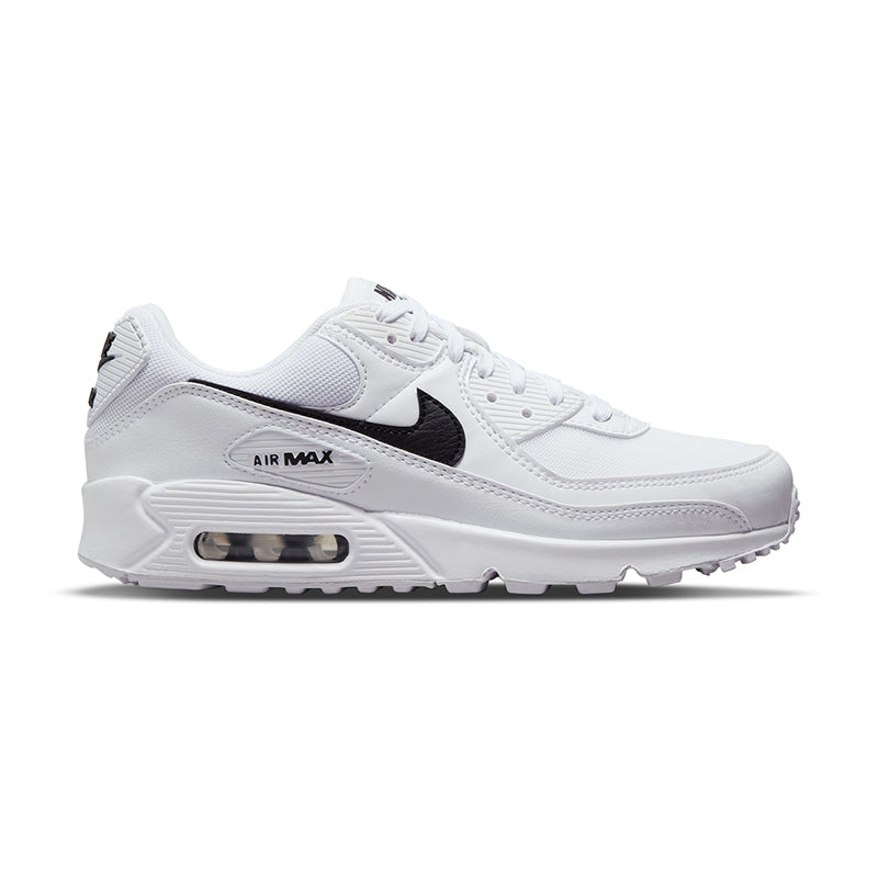 Women's Air Max 90 White/Black/White – Tradehome Shoes