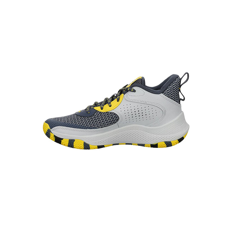 NH☆３kids Kid's Grade School Curry 3Z 24 Downpour Gray/Halo Gray