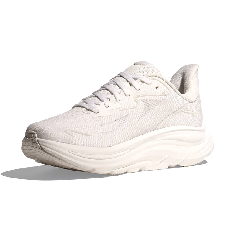 Women's Clifton 10 (WIDE) White/White – Tradehome Shoes