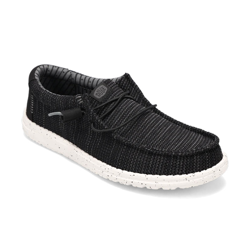 Men's Wally Stretch Sox Black/White – Tradehome Shoes