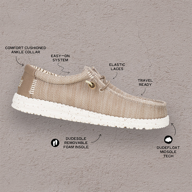 Men's Wally Stretch Sox Tan