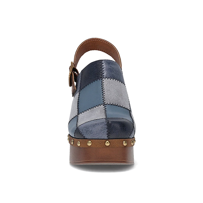 Women's Wylie Patchwork Clog Denim