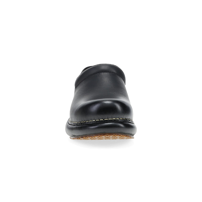 Women's Platform Pro Clog Black Burnished Nubuck