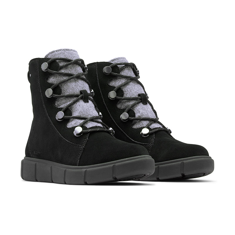 Sorel explorer joan boots black deals