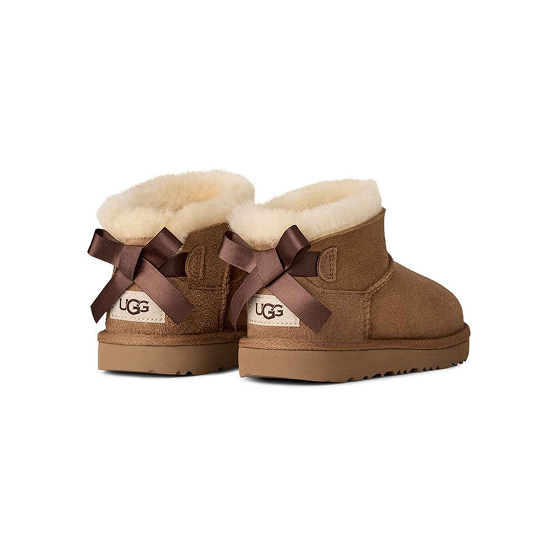 Kid's Grade School Ultra Mini Bailey Bow Chestnut
