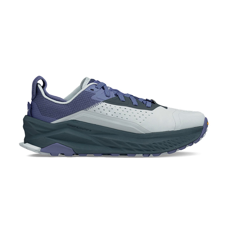 Shop Women's Olympus 6 Grey/Blue | Women's Trail Shoes by Altra