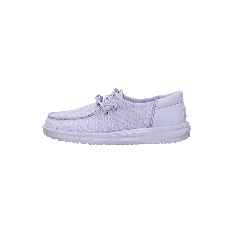 Kid's Grade School Wendy Funk Shoelry Thistle Purple – Tradehome Shoes
