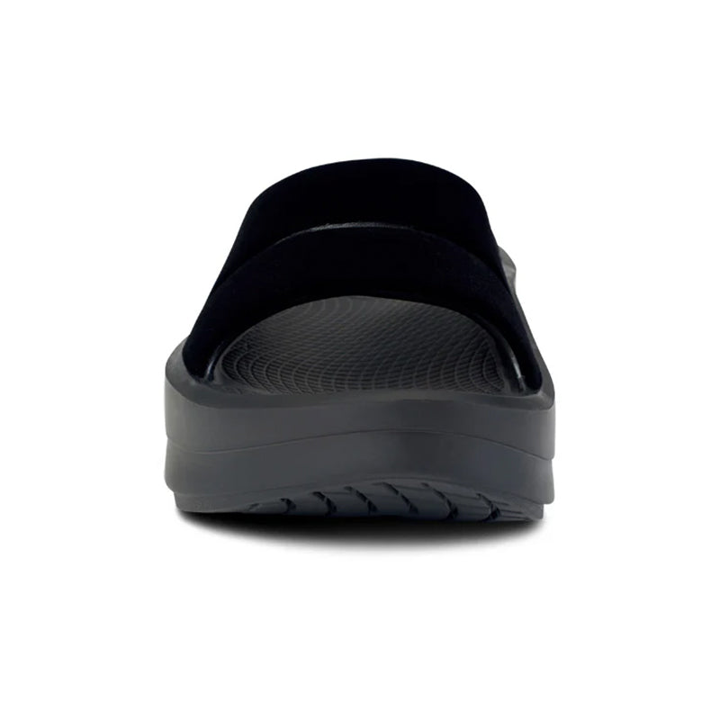 靴 OOFOS WOMEN'S OOMEGA LIMITED Women's OOmega OOahh Sandal - Black – OOFOS