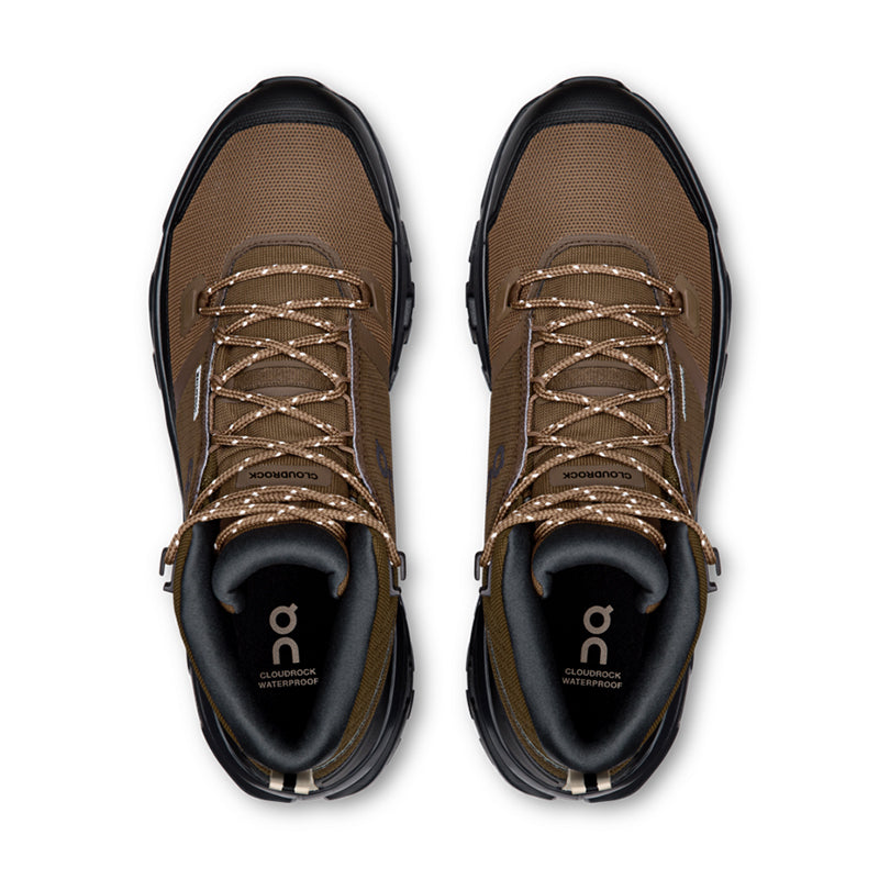Men's Cloudrock Mid Waterproof Earth/Black