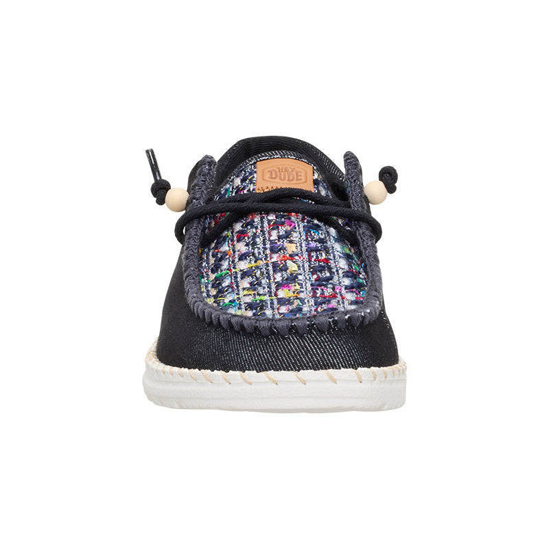 Women's Wendy Funk Crafted Tweed Black – Tradehome Shoes