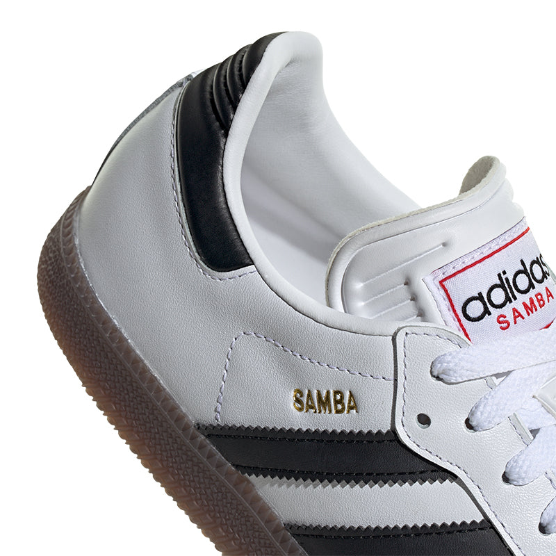 adidas Samba Indoor Shoes, White/Black/Red / 10.5 adidas Samba Indoor Shoes, White/Black/Red / 10.5