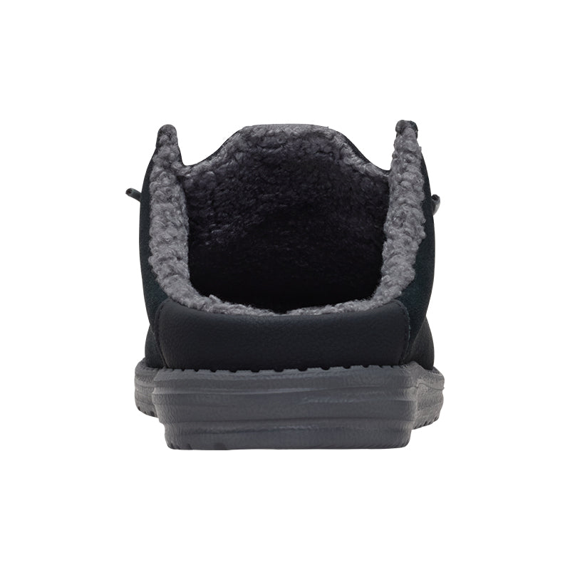 Men's Wally Slip Warmth Black/Smoke Grey