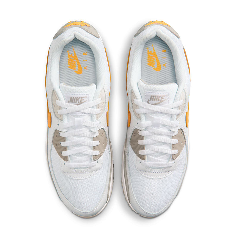 Men's Air Max 90 White/Laser Orange – Tradehome Shoes