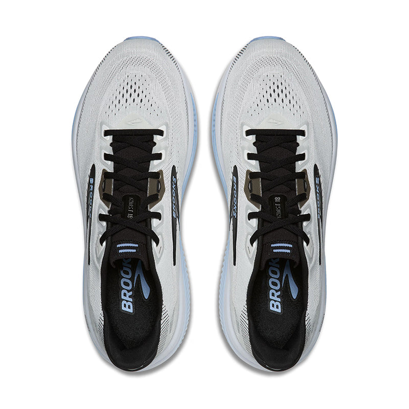 Men's Ghost 18 White/Black/Open Air