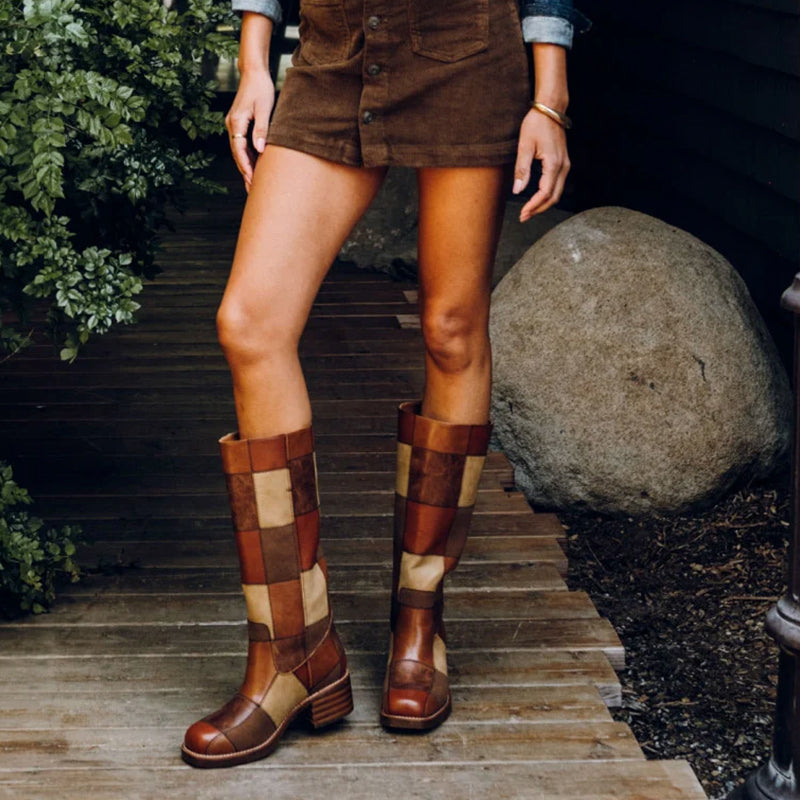 Women's Miranda Patchwork Whisky Tonal Patchwork