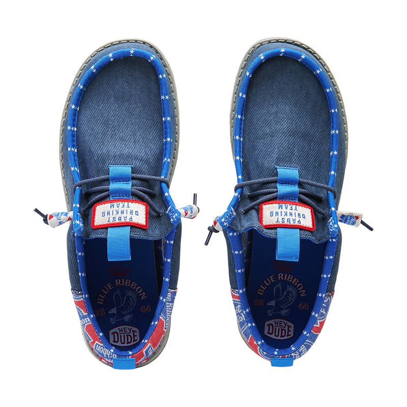 Men's Wally Funk PBR Vintage Navy/Multi