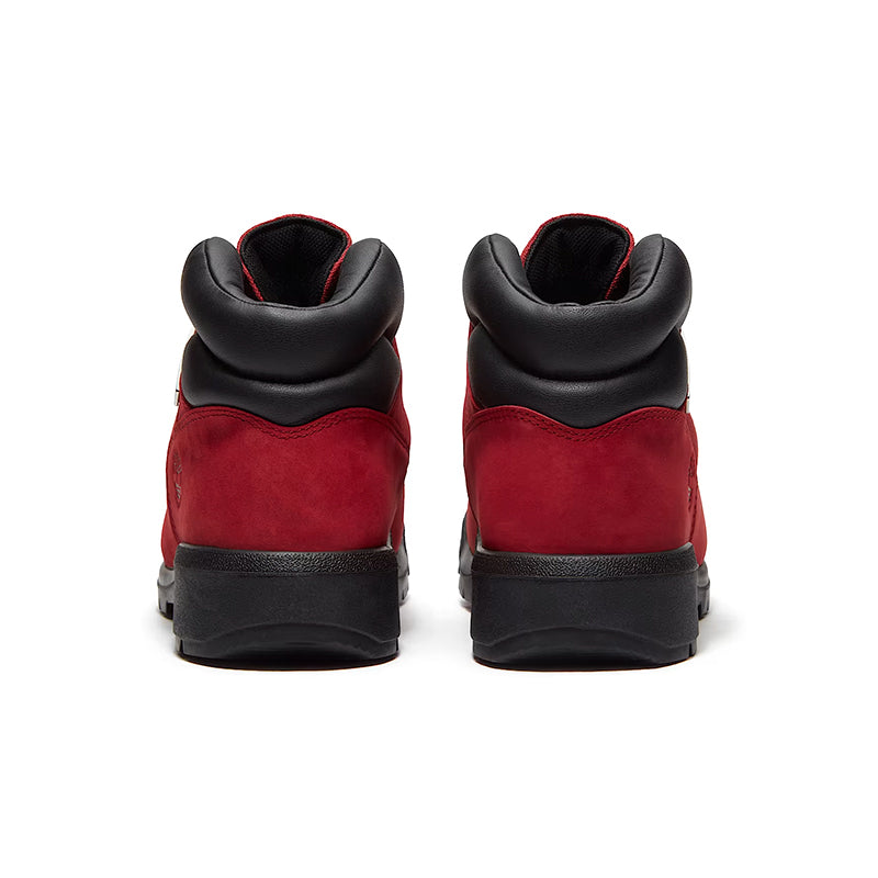 Men's Field Boot Mid Waterproof Dark Red Nubuck
