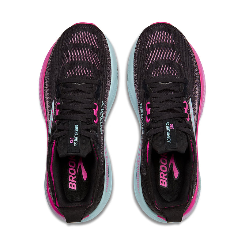 Women's Adrenaline GTS 25 Black/Cyber Pink/Iced Aqua