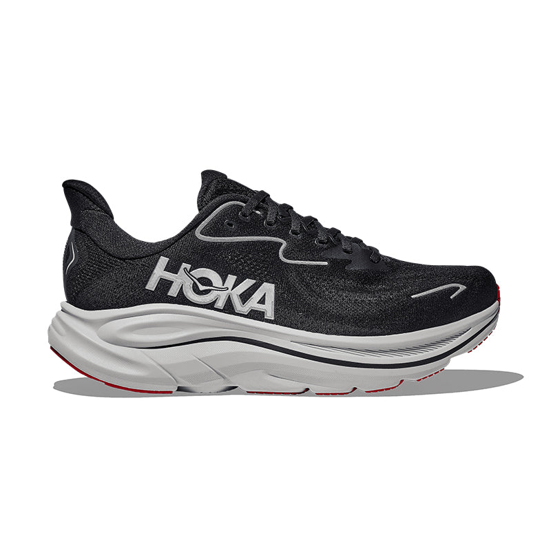 Men's Clifton 10 Black/Silver