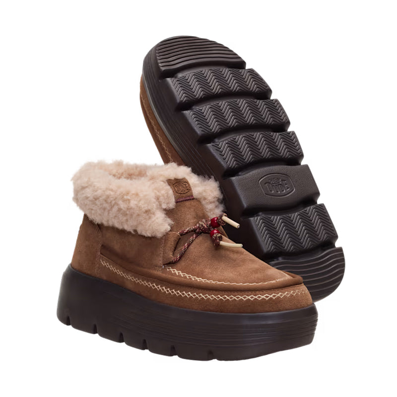 Women's Austin Edge Lounge Suede Cognac