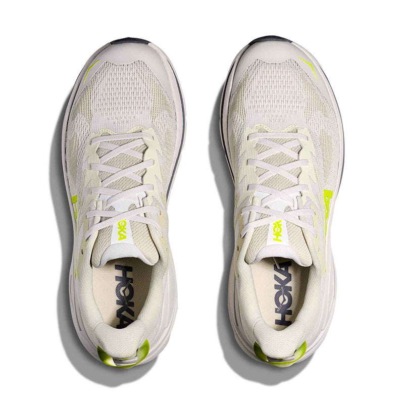Men's Challenger 8 White/Neon Hoka Citrus – Tradehome Shoes
