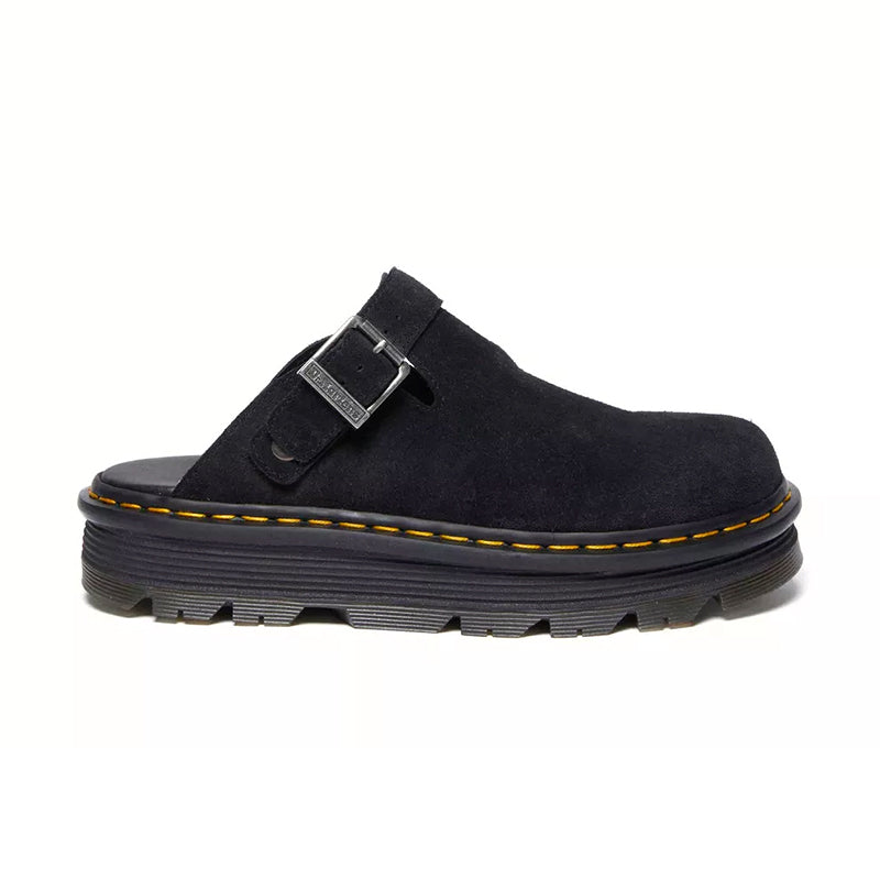 Shop Women's ZebZag Mule Black EH Suede | Women's Slip Ons Shoes